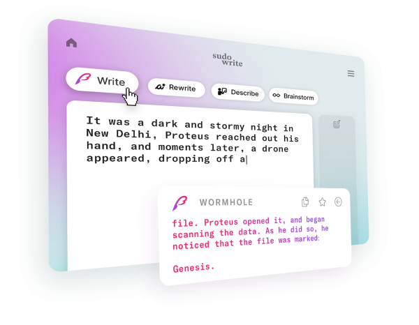 SudoWrite: The Best AI Option For The Fiction Writer